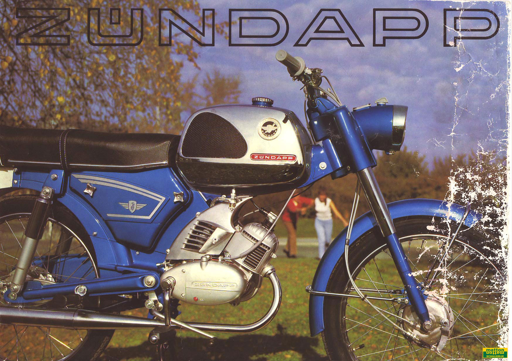 6860108 Modeloverzicht van Zundapp van het jaar 1968
