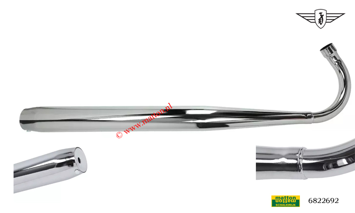 6822692 Fluisteruitlaat Zundapp 70mm 36/32mm