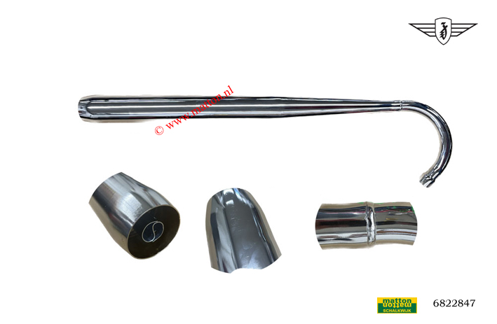 6822847 Auspuff Zundapp 36/32mm KS