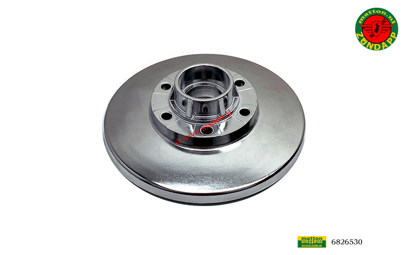 6826530 Hinterrad Nabenflansch 150mm Zundapp ohne Kugellager