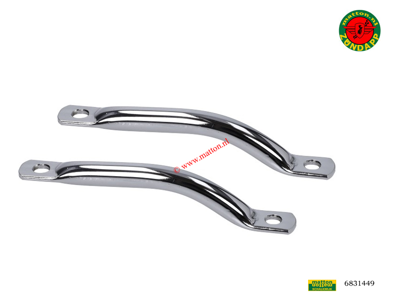 6831449 Opbokbeugel set Zundapp 529 chroom