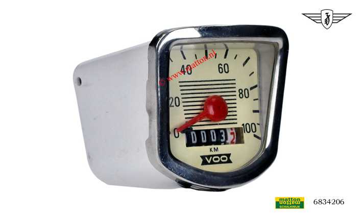 6834206 Speedometer 100 km/h Zundapp 517 old model