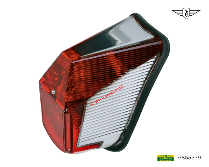 6855579 Schlusslampe Zundapp Modell ROT