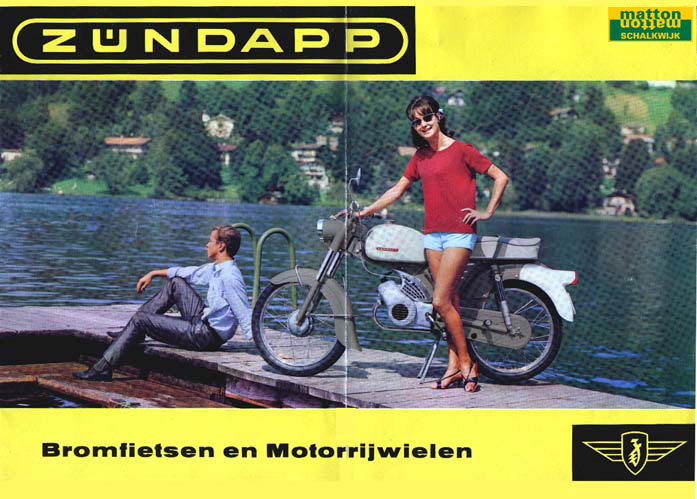 6860105 Modeloverzicht van Zundapp van het jaar 1965