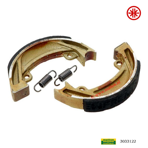 3033122 Brakeshoe pair 120mm Kreidler Newfren 3033122 Brakeshoe pair 120mm Kreidler Newfren
