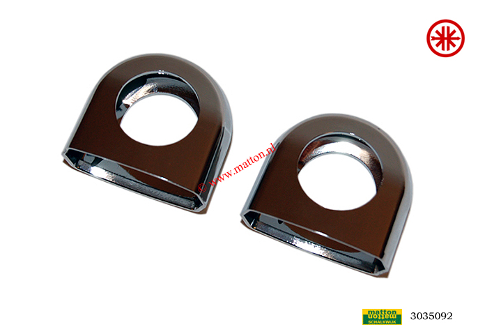 3035092 Stuurklemafdekset chroom Kreidler 3035092 Stuurklemafdekset chroom Kreidler