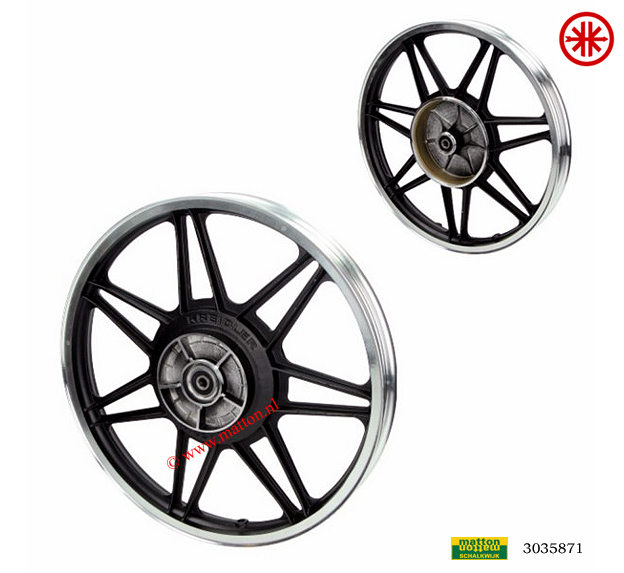 3035871 Achterwiel gegoten Kreidler 3035871 Achterwiel gegoten Kreidler