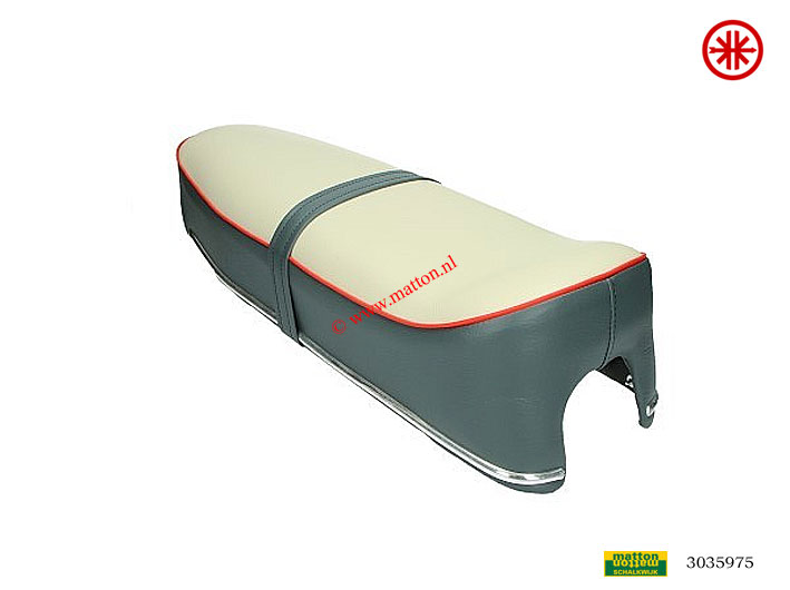 3035975 Buddy seat Kreidler creme/grijs open 3035975 Buddy seat Kreidler creme/grijs open