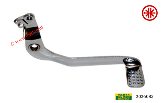 3036082 Rempedaal Kreidler RS 5V chroom 3036082 Rempedaal Kreidler RS 5V chroom