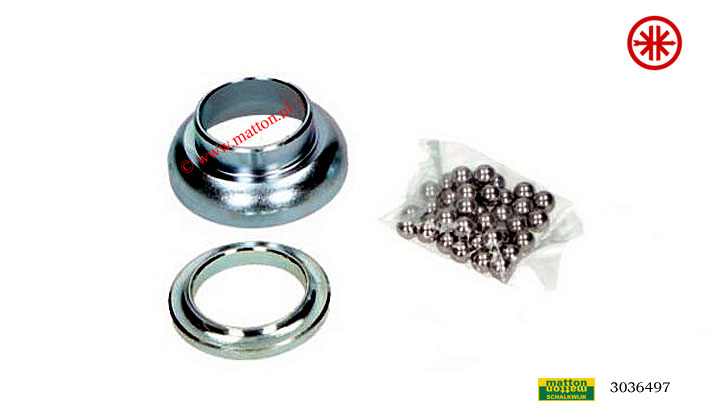 3036497 Balhoofdset onder 31mm t/m 1972 Kreidler 3036497 Balhoofdset onder 31mm t/m 1972 Kreidler