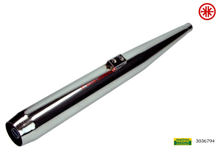 3036794 Muffler Kreidler 32mm KS without weld