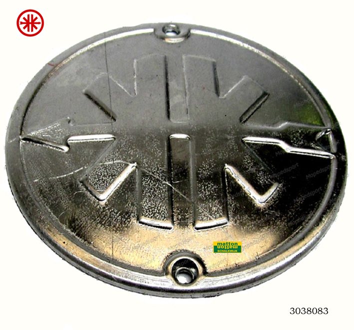 3038083 Embleem KK Kreidler rond alu 3038083 Embleem KK Kreidler rond alu
