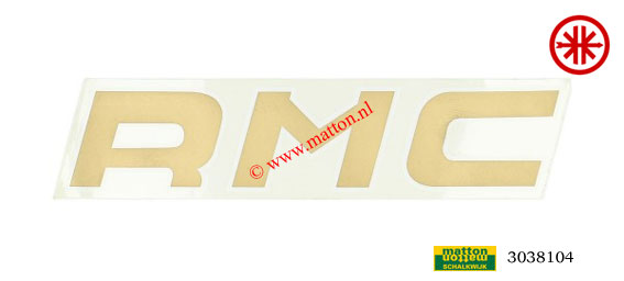 3038104 Aufkleber Kreidler RMC Gold 3038104 Aufkleber Kreidler RMC Gold