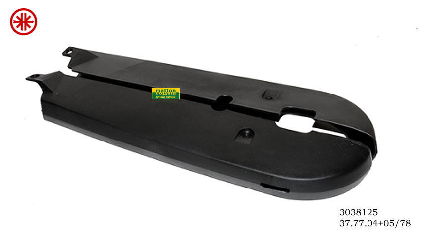 3038125 Kettingkast Kreidler zwart mat 3038125 Kettingkast Kreidler zwart mat