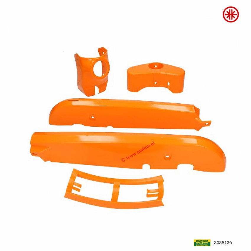 3038136 Plastikteile Satz Kreidler orange 3038136 Plastikteile Satz Kreidler orange