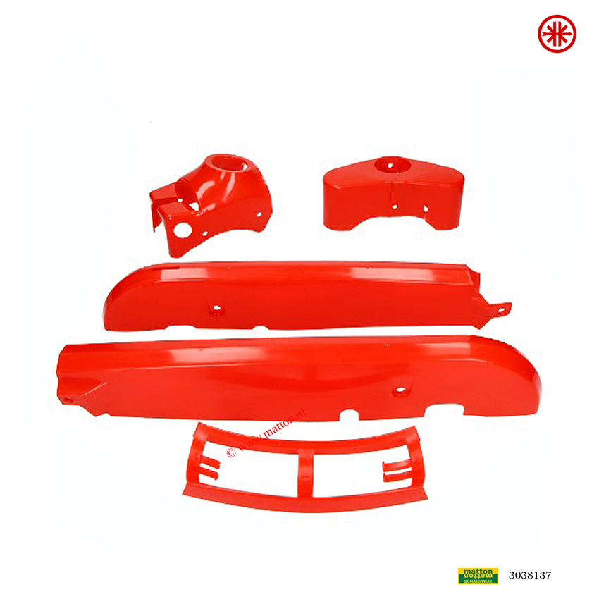 3038137 Plastikteile Satz Kreidler rot 3038137 Plastikteile Satz Kreidler rot