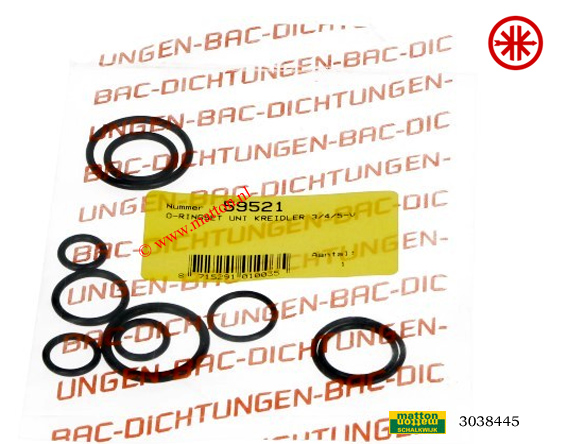 3038445 O-Ringensatz Kreidler 3/4/5V Bac 3038445 O-Ringensatz Kreidler 3/4/5V Bac
