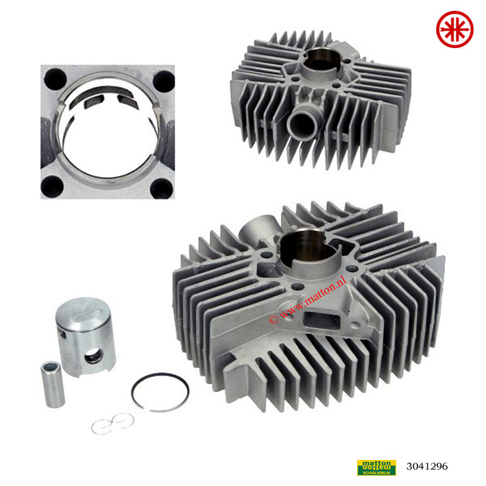 3041296 Cilinderkit RS 4-poort 6,3pk Kreidler 50cc 40mm 3041296 Cilinderkit RS 4-poort 6,3pk Kreidler 50cc 40mm