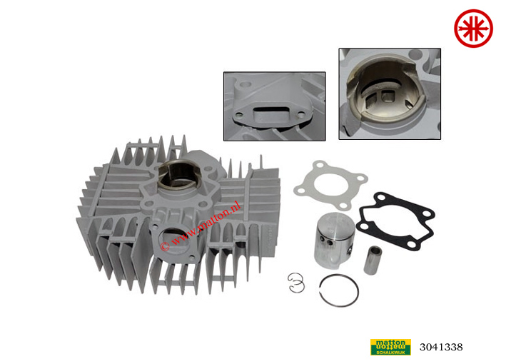 3041338 Cilinderkit 4 poort Kreidler Super 50cc 40mm race 3041338 Cilinderkit 4 poort Kreidler Super 50cc 40mm race