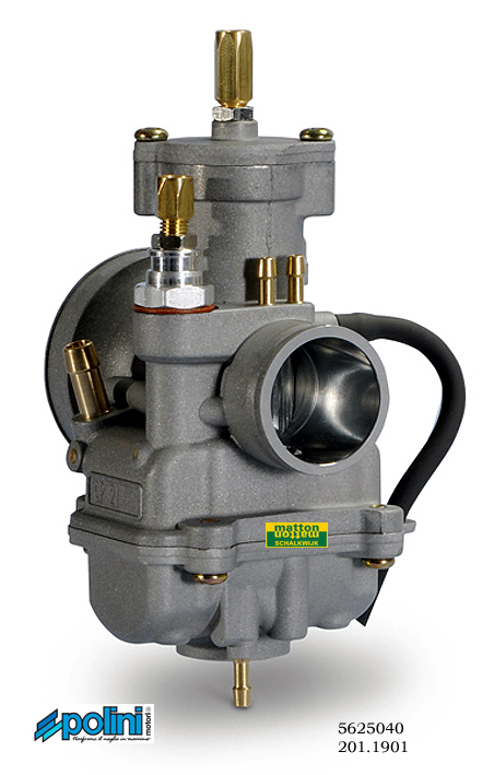 5625040 Carburateurkit Polini 19mm kabelchoke 5625040 Carburateurkit Polini 19mm kabelchoke