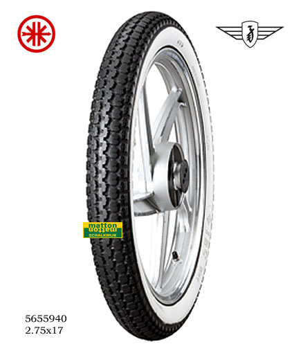 5655940 Buitenband Anlas 2.75x17 WW 5655940 Buitenband Anlas 2.75x17 WW