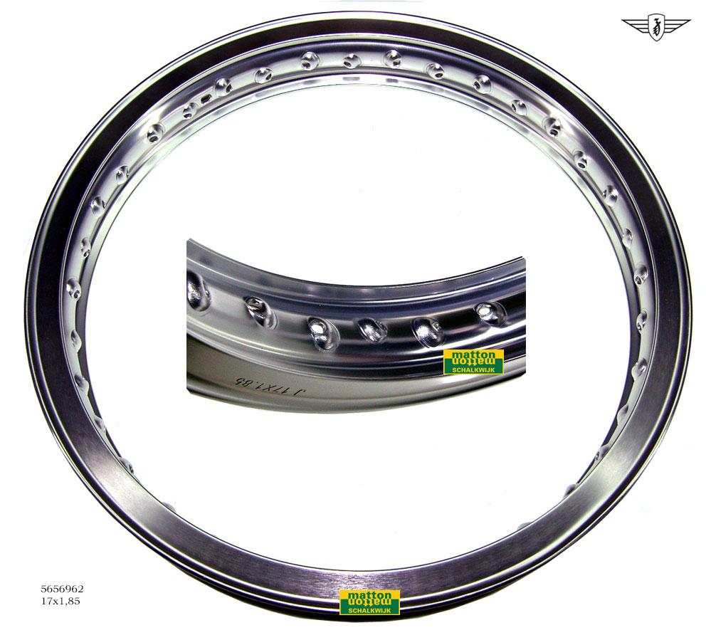 5656962 Rim 17 x 1,85 aluminium Zundapp special