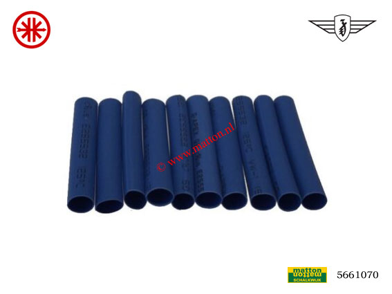 5661070 Krimpkous blauw 5,0x40mm 5661070 Krimpkous blauw 5,0x40mm