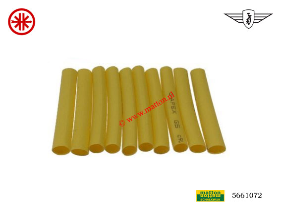 5661072 Krimpkous geel 5,0x40mm 5661072 Krimpkous geel 5,0x40mm
