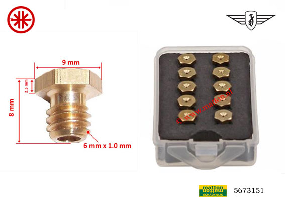 5673151 Sproeierset Bing zeskant 44-051 76-94