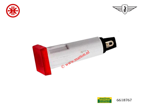 6618767 Kontroll-Lampe Cockpit Rot Zundapp Kreidler 6618767 Kontroll-Lampe Cockpit Rot Zundapp Kreidler