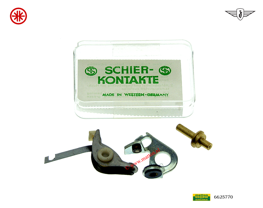 6625770 0605 Contactpuntset Schier Zundapp/Kreidler 6625770 0605 Contactpuntset Schier Zundapp/Kreidler