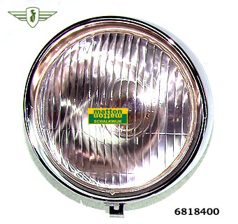 6818400 Headlight unit Zundapp KS50