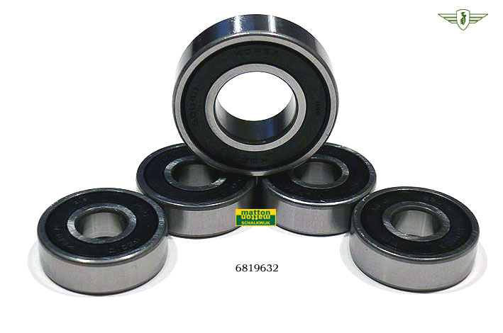 6819632 Wiellagerset SKF Zundapp spaakwiel 6819632 Wiellagerset SKF Zundapp spaakwiel