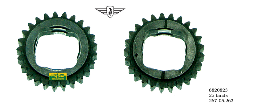 6820823 Versnellingstandwiel Zundapp 25 tds 6820823 Versnellingstandwiel Zundapp 25 tds