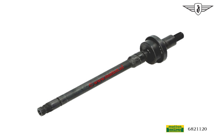6821120 Schakelas 3/4V kaal Zundapp Rito 6821120 Schakelas 3/4V kaal Zundapp Rito