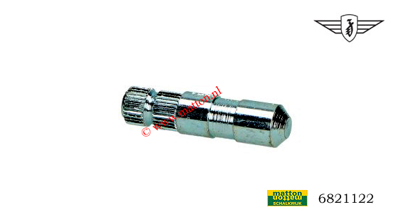 6821122 0701 Gear changeshaft repair piece Zundapp short model 6821122 0701 Gear changeshaft repair piece Zundapp short model