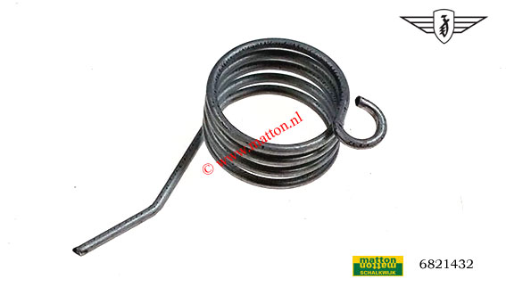 6821432 Torsion spring clutchlever Zundapp 50cc