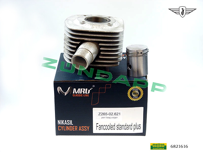 6821616 Cilinder geforceerde koeling laag Standaard Plus Zundapp 6821616 Cilinder geforceerde koeling laag Standaard Plus Zundapp