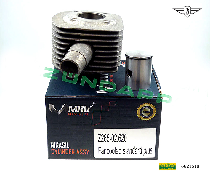 6821618 Cilinder geforceerde koeling Standaard Plus Zundapp 6821618 Cilinder geforceerde koeling Standaard Plus Zundapp