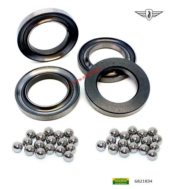 6821834 Balhoofdset Zundapp KS125/175 6821834 Balhoofdset Zundapp KS125/175