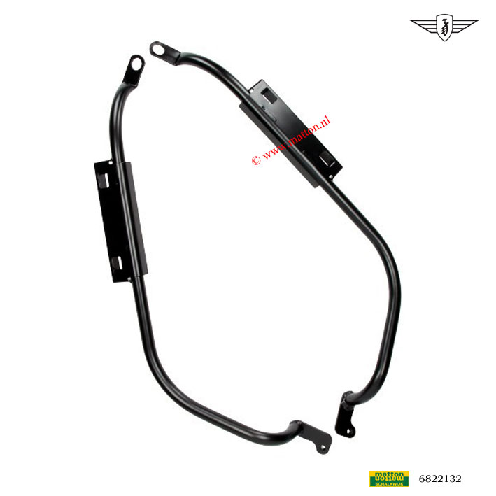 6822132 Radiateurbeugelset blank Zundapp 517 LC