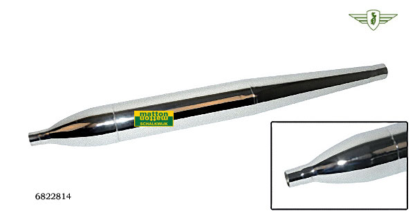 6822814 10608 Sigaaruitlaat Zundapp 30mm zonder lip