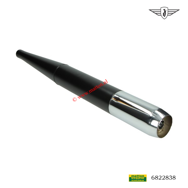 6822838 Muffler Zundapp 32mm black/chrome 6822838 Muffler Zundapp 32mm black/chrome