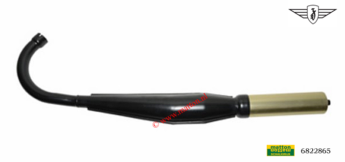 6822865 Muffler Zundapp 36/32mm 6822865 Muffler Zundapp 36/32mm