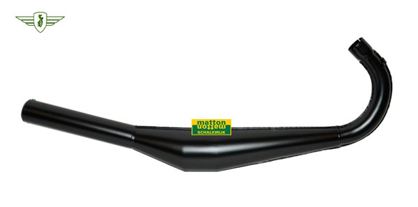 6822870 Race muffler cpl Zundapp 36mm black 6822870 Race muffler cpl Zundapp 36mm black