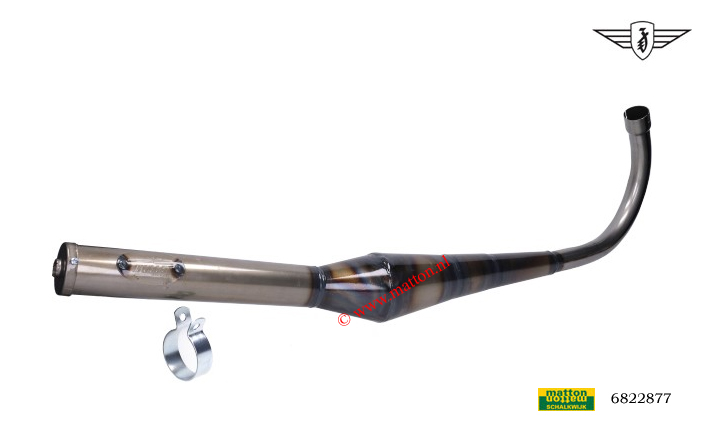 6822877 Uitlaat race Zundapp 36mm EVO-1 Bullet blank