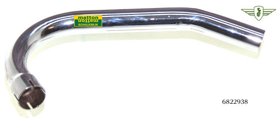 6822938 6507 Uitlaatbocht Zundapp 32/32mm 2 knikken