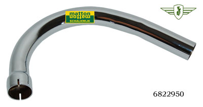 6822950 6307 Uitlaatbocht Zundapp 36/30mm 1 knik 6822950 6307 Uitlaatbocht Zundapp 36/30mm 1 knik