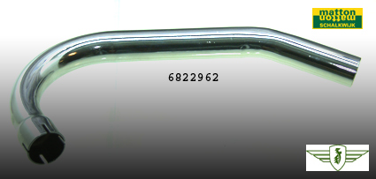 6822962 6308 Uitlaatbocht Zundapp 32/30mm 2 knikken