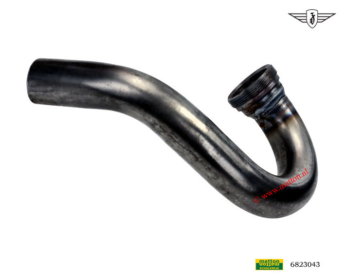 6823043 Exhaust curve Zundapp cross no chrome 6823043 Exhaust curve Zundapp cross no chrome